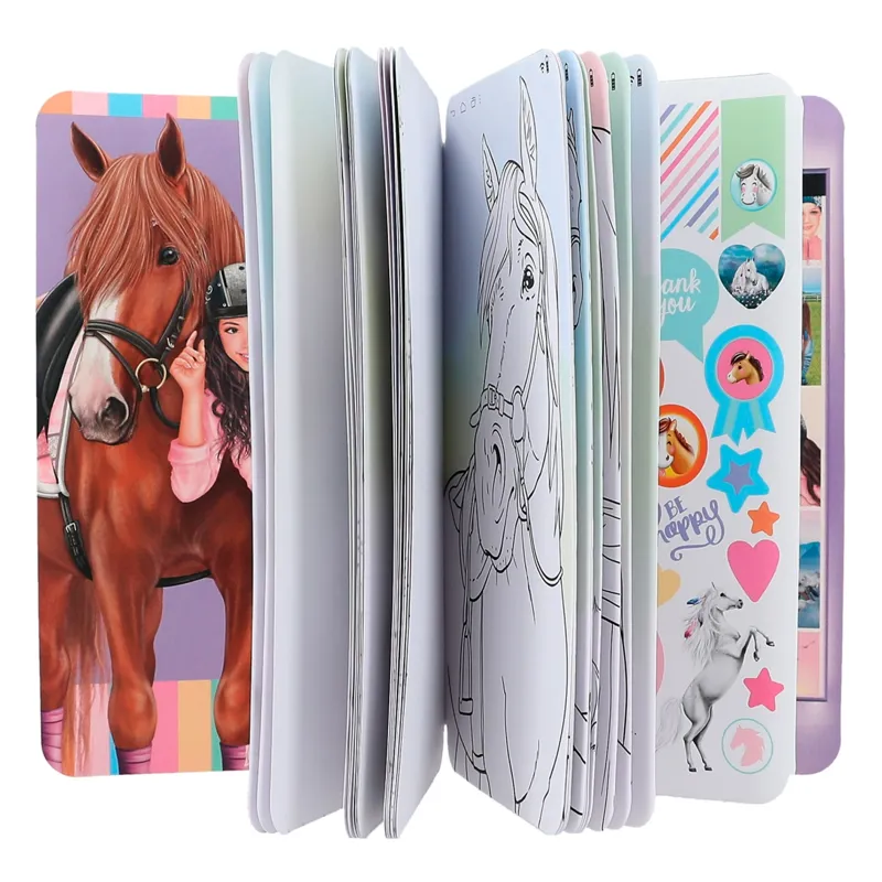 Miss Melody Selfie Colouring Book-2